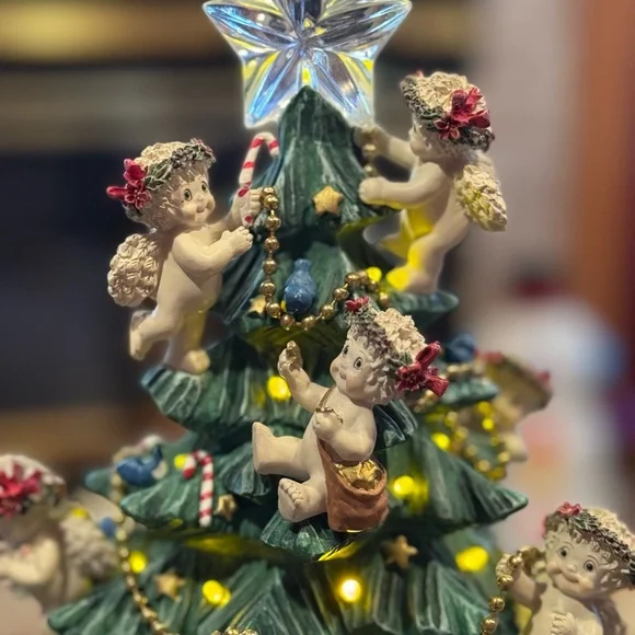 Retired 2001 Danbury Mint The Dreamsicles Christmas Tree Light Up Tested Works - Picture 9 of 12